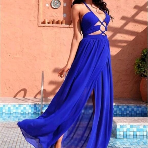 PREMIUM QUALITY MAXI DRESS - Picture 7 of 15
